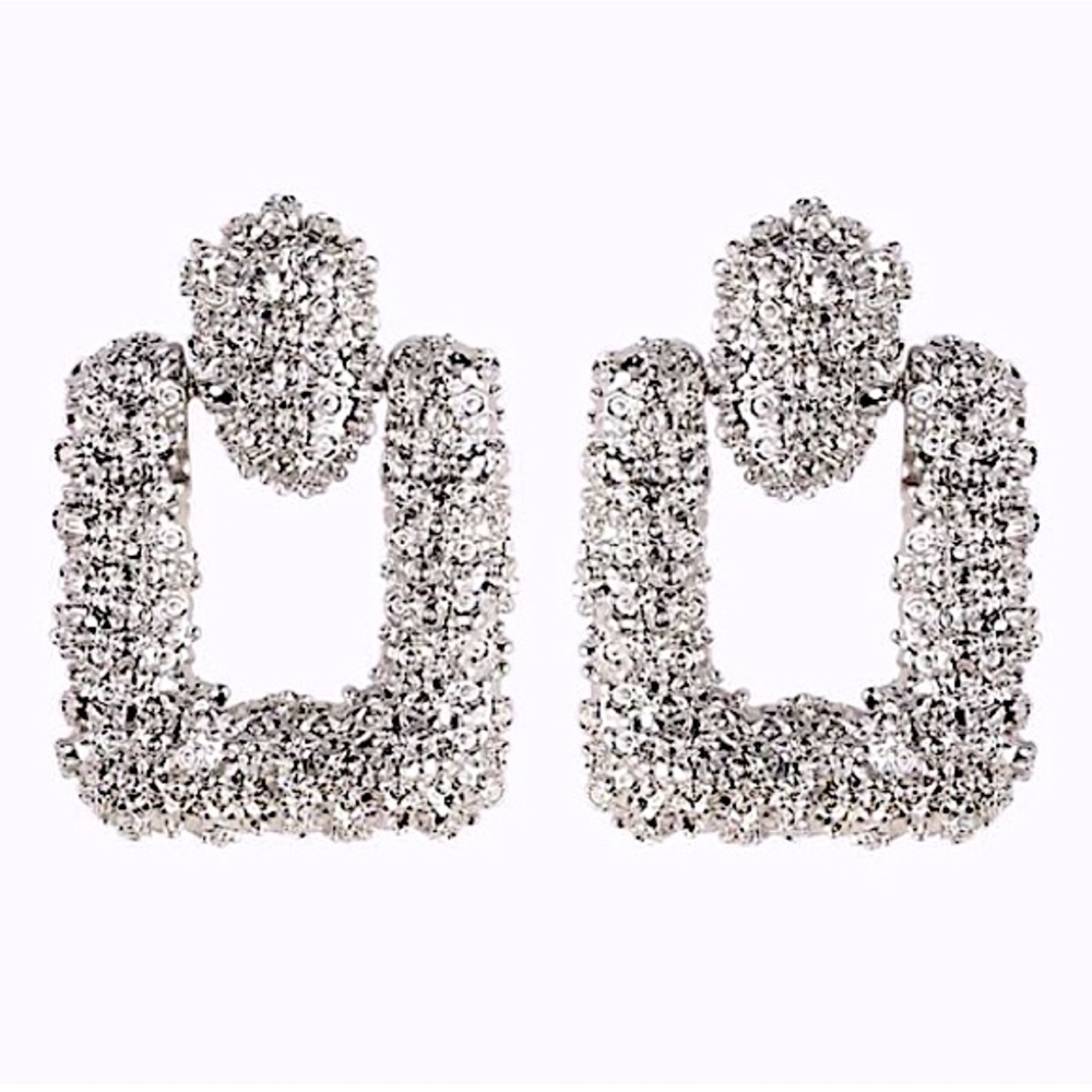 Trendy Silver Earrings